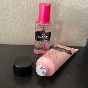 Victoria’s Secret lotion and mist